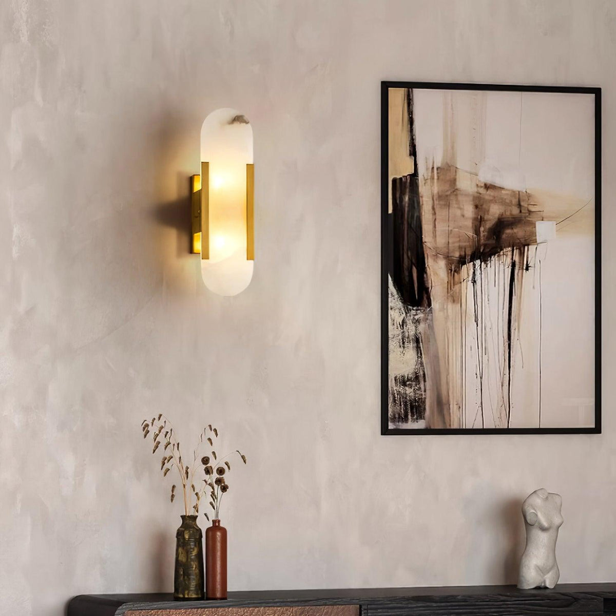 Melange Elongated Plug-in Sconce