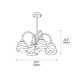 Ice Cream Chandelier