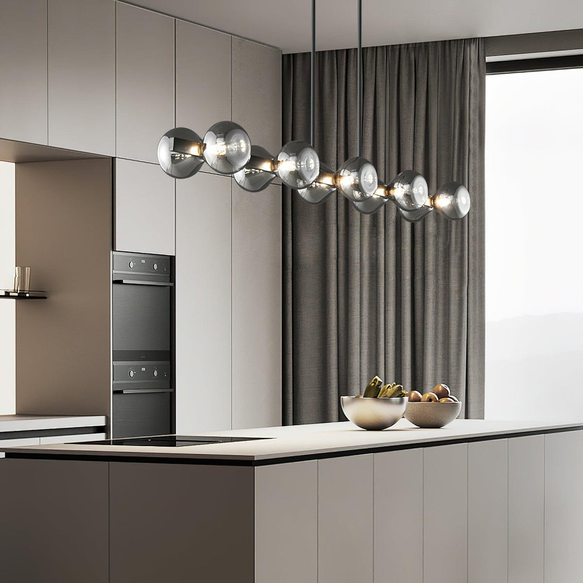 Mercury Line Chandelier