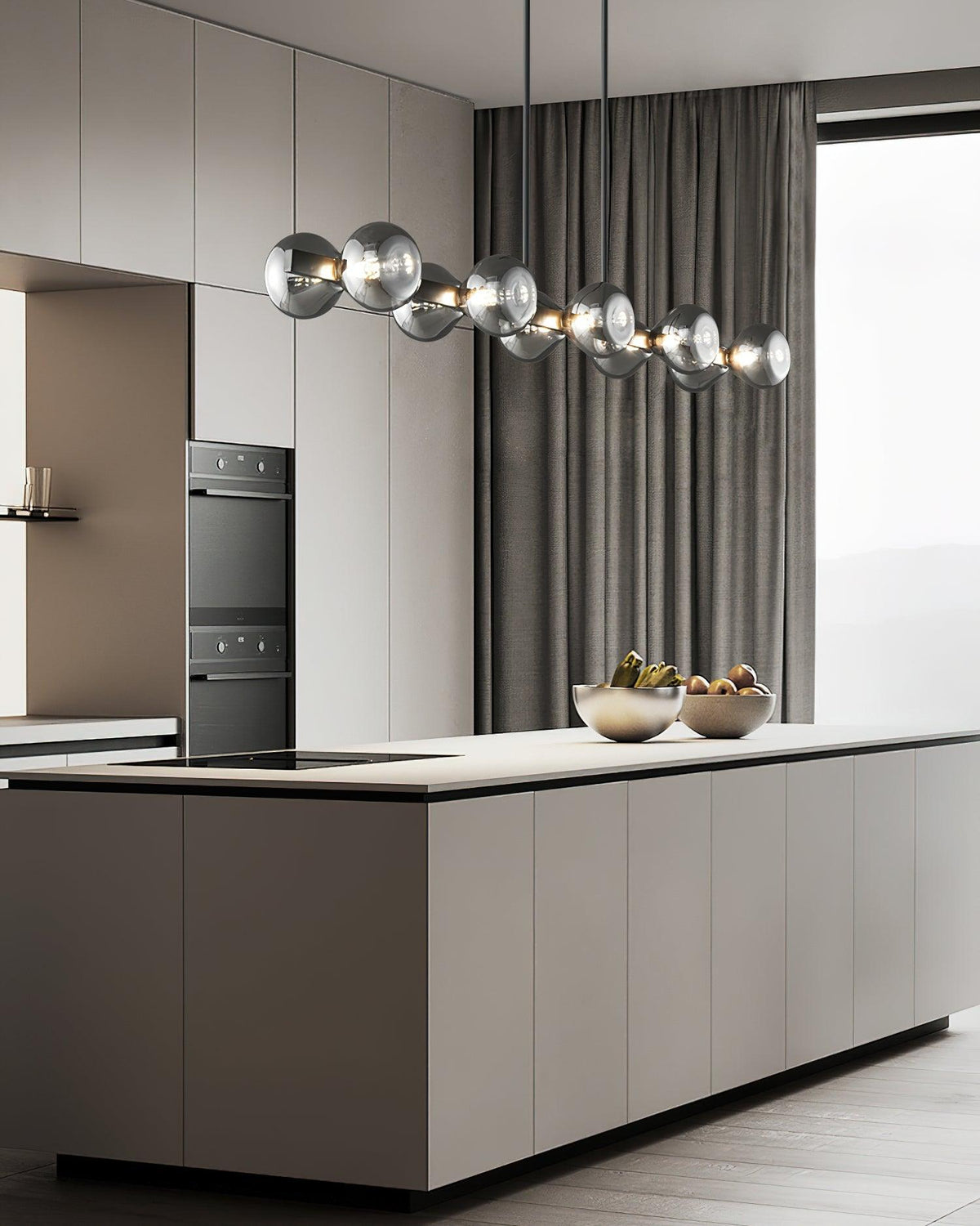 Mercury Line Chandelier