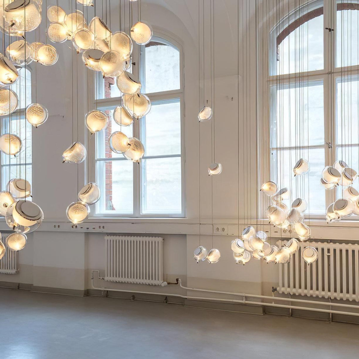 Mesh Glass Pendant Light