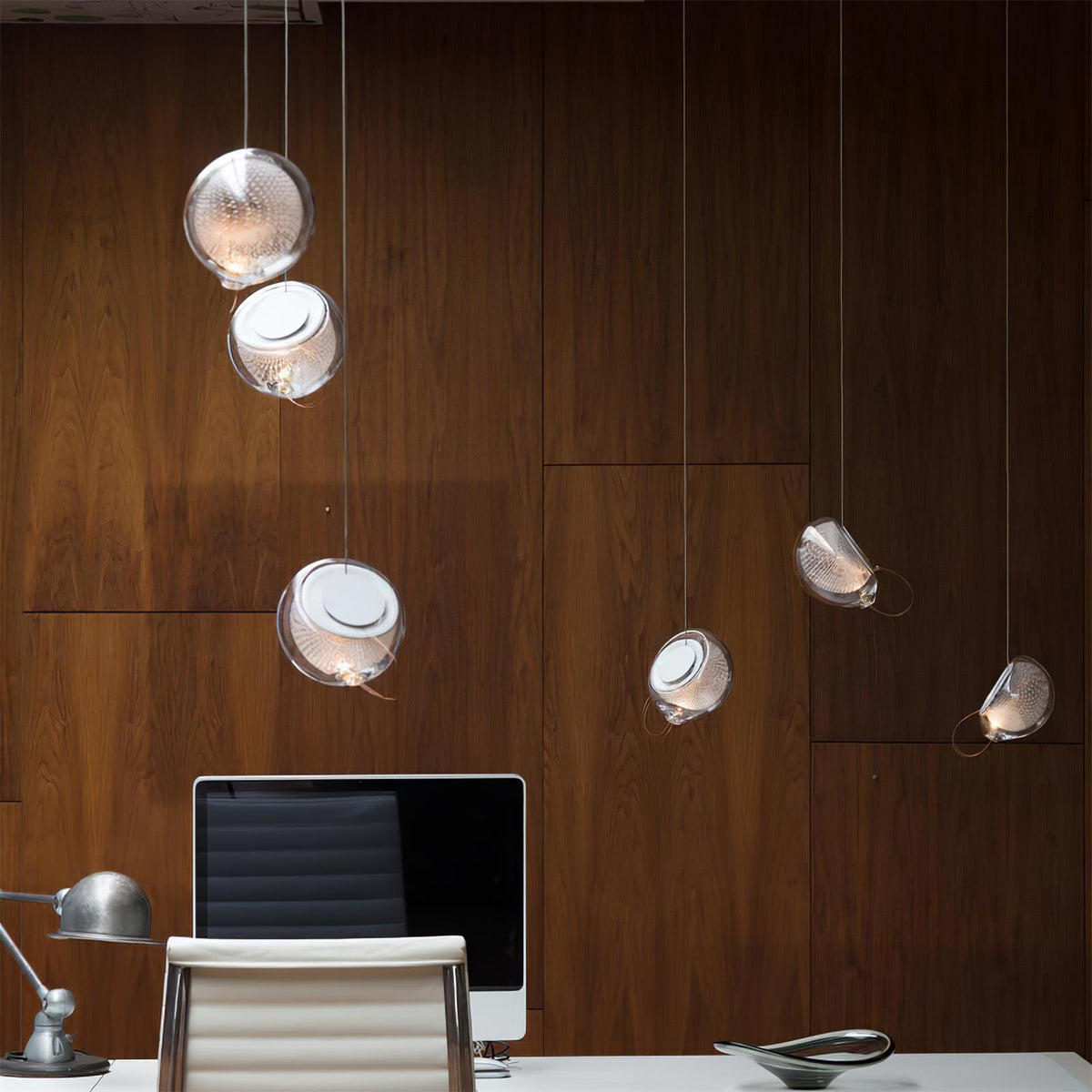 Mesh Glass Pendant Light