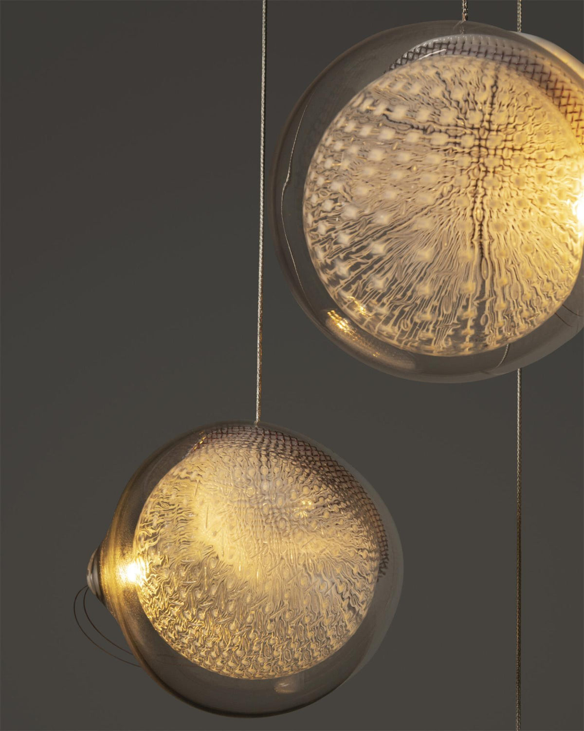 Mesh Glass Pendant Light