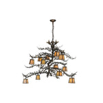 Meyda Lighting Pine Branch Valley View 52 Inch 3 Light Chandelier Cp10530