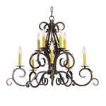 Meyda Lighting Anassa 32 Inch 6 Light Chandelier Cp744145