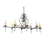 Meyda Lighting Monica 48 Inch 12 Light Chandelier Cp744124