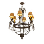 Meyda Lighting 27 Inch 6 Light Chandelier Cp250292