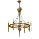 Meyda Lighting 36 Inch 10 Light Chandelier Cp250561