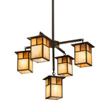 Meyda Lighting 32 Inch 5 Light Chandelier Cp252128