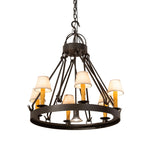 Meyda Lighting Lakeshore 29 Inch 8 Light Chandelier Cp744270