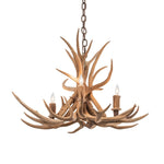 Meyda Lighting Antlers 29 Inch 2 Light Chandelier Cp744121