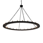 Meyda Lighting Loxley 72 Inch 4 Light Chandelier Cp744432
