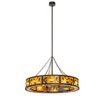 Meyda Lighting Oak Leaf 56 Inch 10 Light Chandelier Cp779845