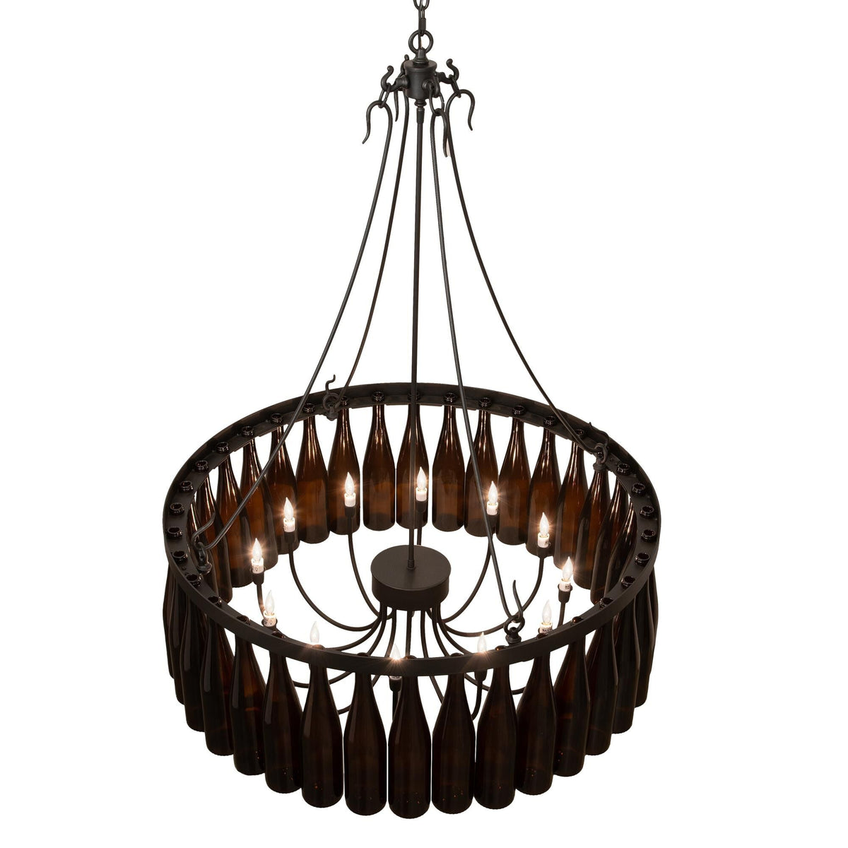 Meyda Lighting Tuscan Vineyard 36 Inch 12 Light Chandelier Cp779839