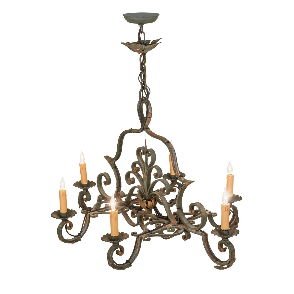 Meyda Lighting Rosalie 36 Inch 6 Light Chandelier Cp779781