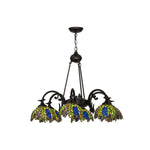Meyda Lighting Tiffany Honey Locust 32 Inch 6 Light Chandelier Cp42166
