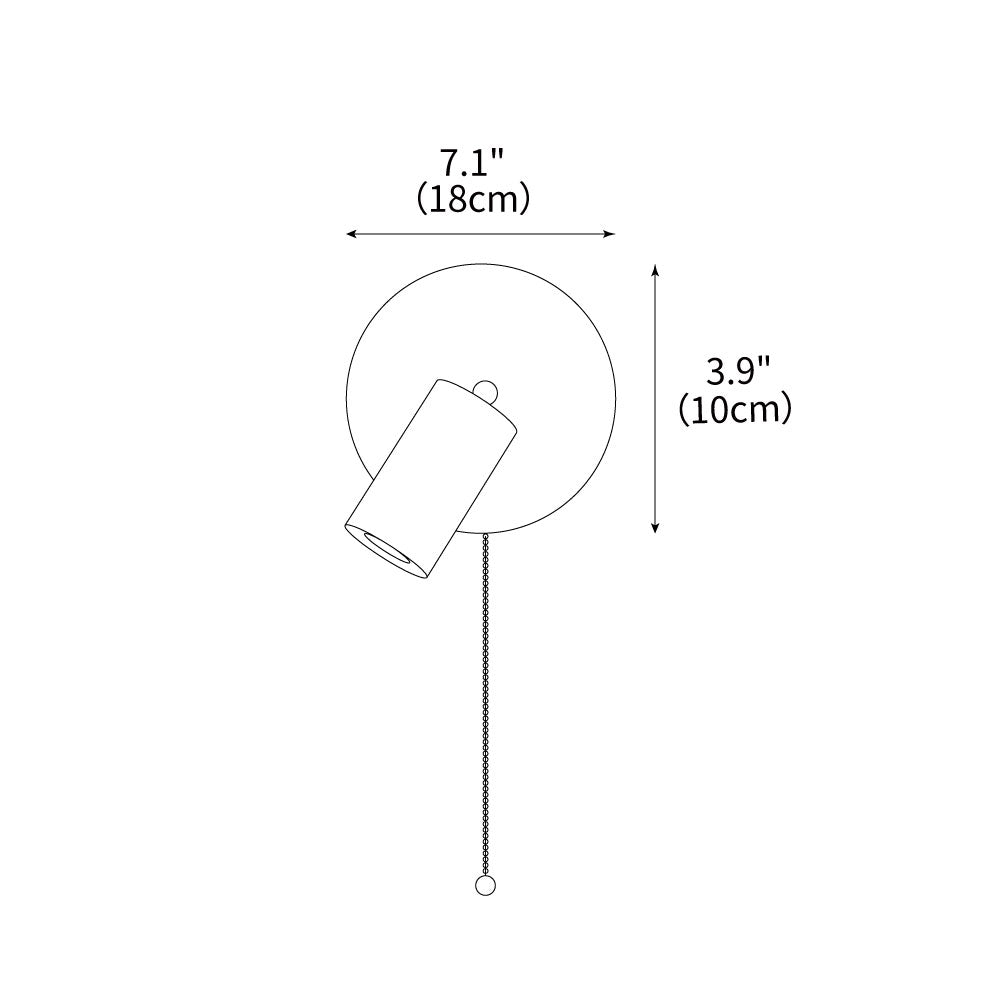 Miadi Wall Lamp 7.1"