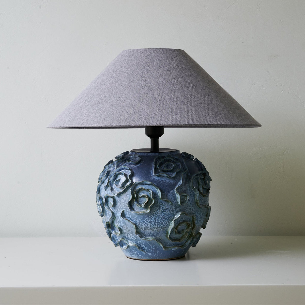 Midnight Rose Table Lamp