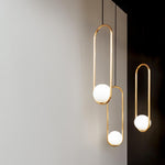 Mila Brass Pendant Lamp