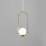 Mila Brass Pendant Lamp