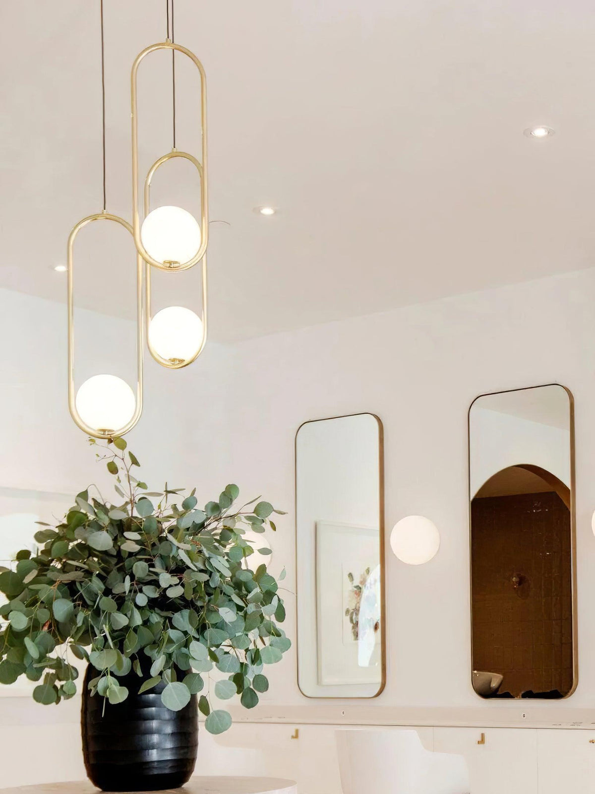 Mila Brass Pendant Lamp