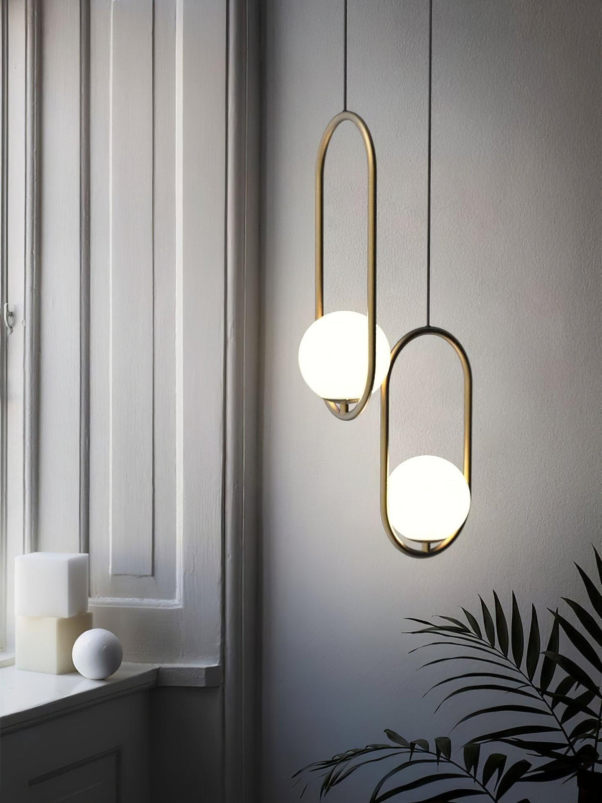 Mila Brass Pendant Lamp