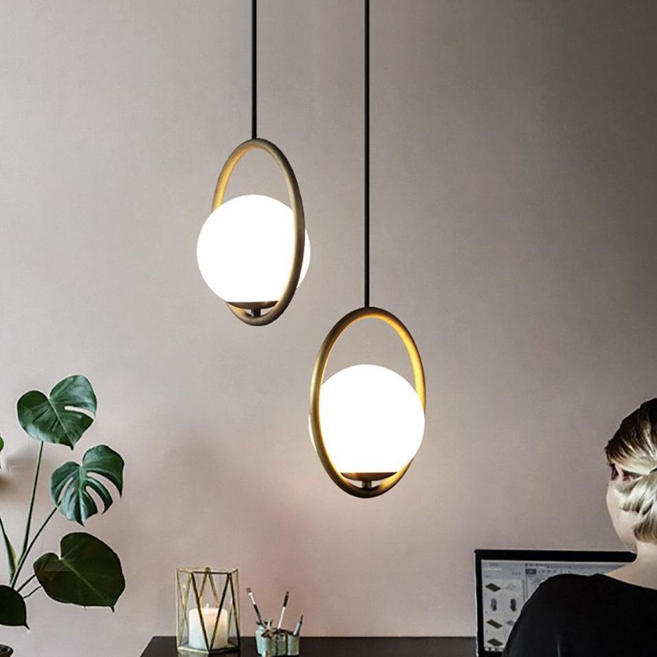Mila Brass Pendant Lamp