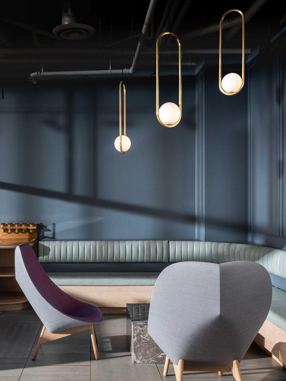 Mila Brass Pendant Lamp