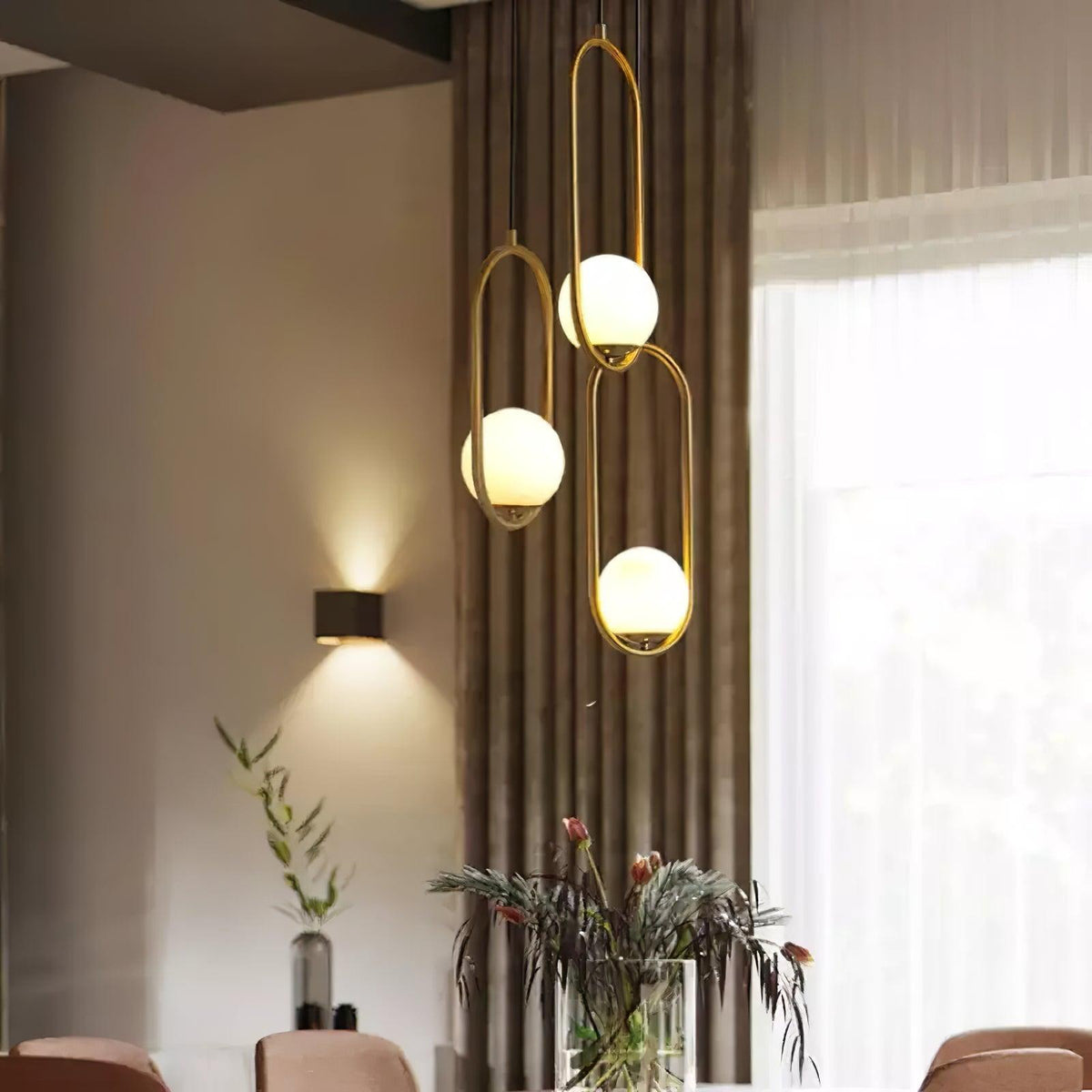 Mila Brass Pendant Lamp