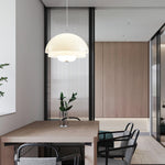 Milk White Layer Pendant Lamp 15.7″