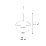 Miller Shell Pendant Light 15.7"