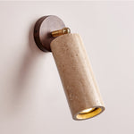 Milo Travertine Wall Spotlight