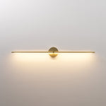 Minimalist Linear LED Plug-in Wall Lamp