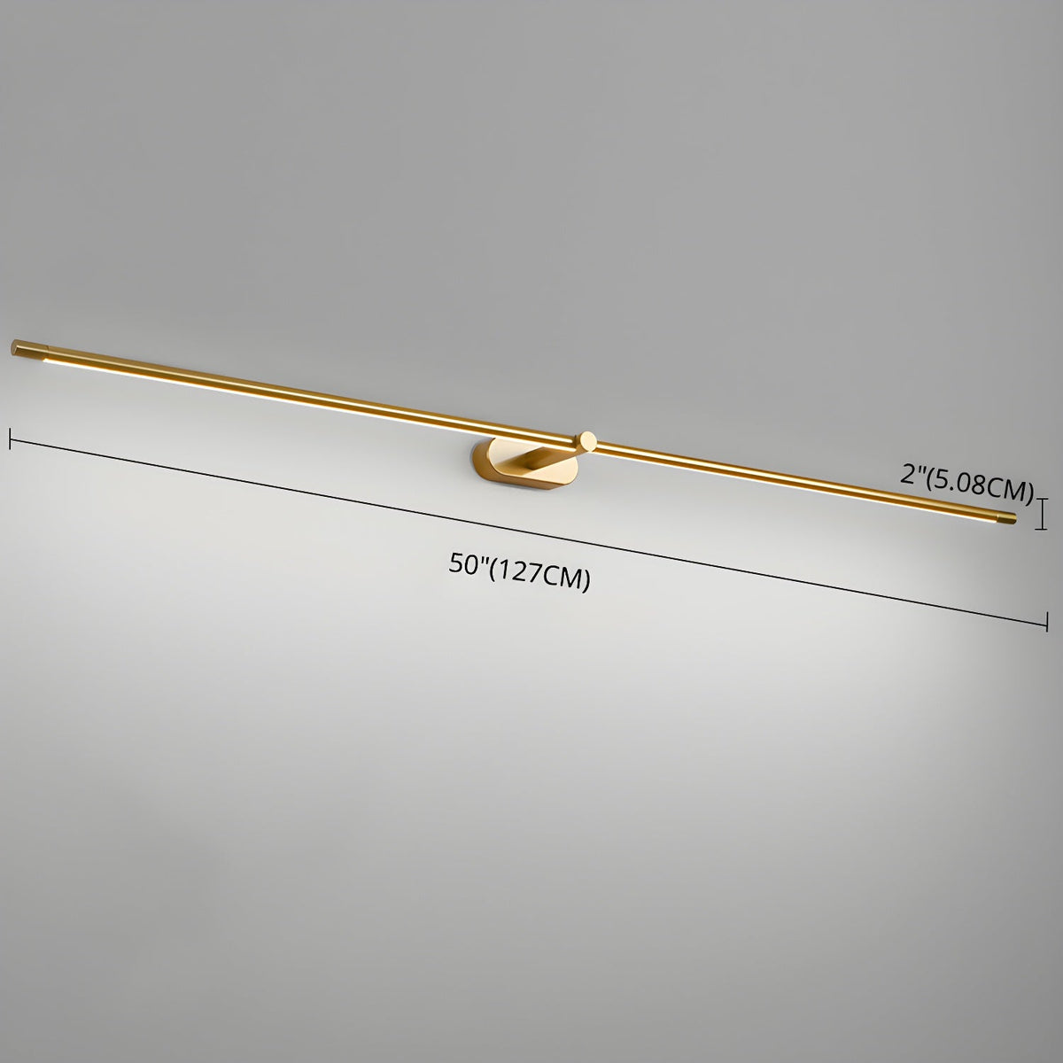Minimalist Linear Rechargeable Wall Lamp