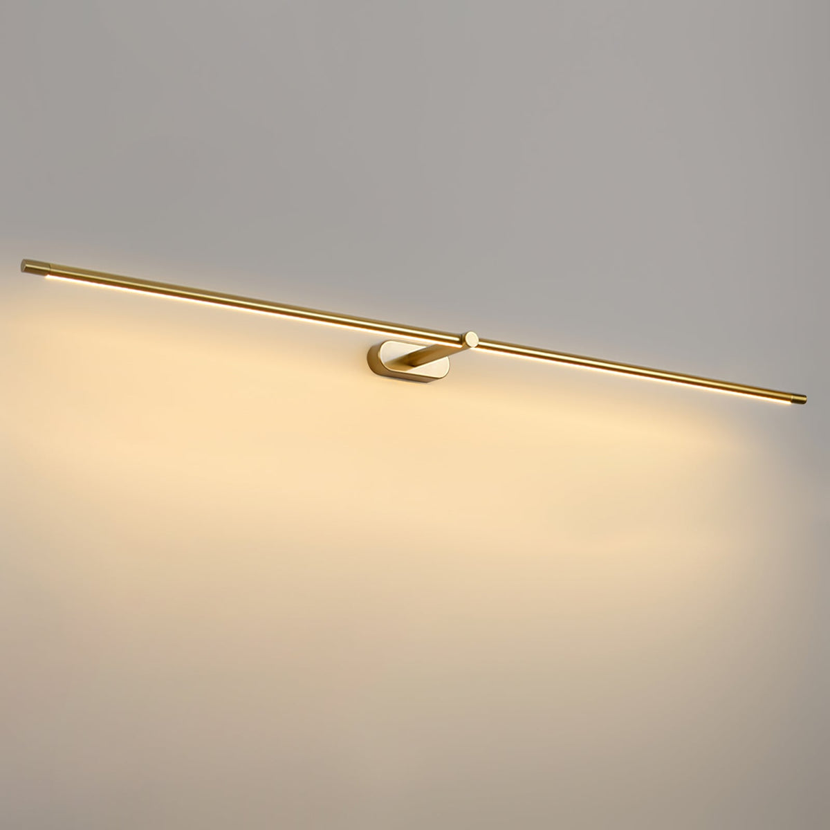 Minimalist Linear Plug-in Wall Lamp