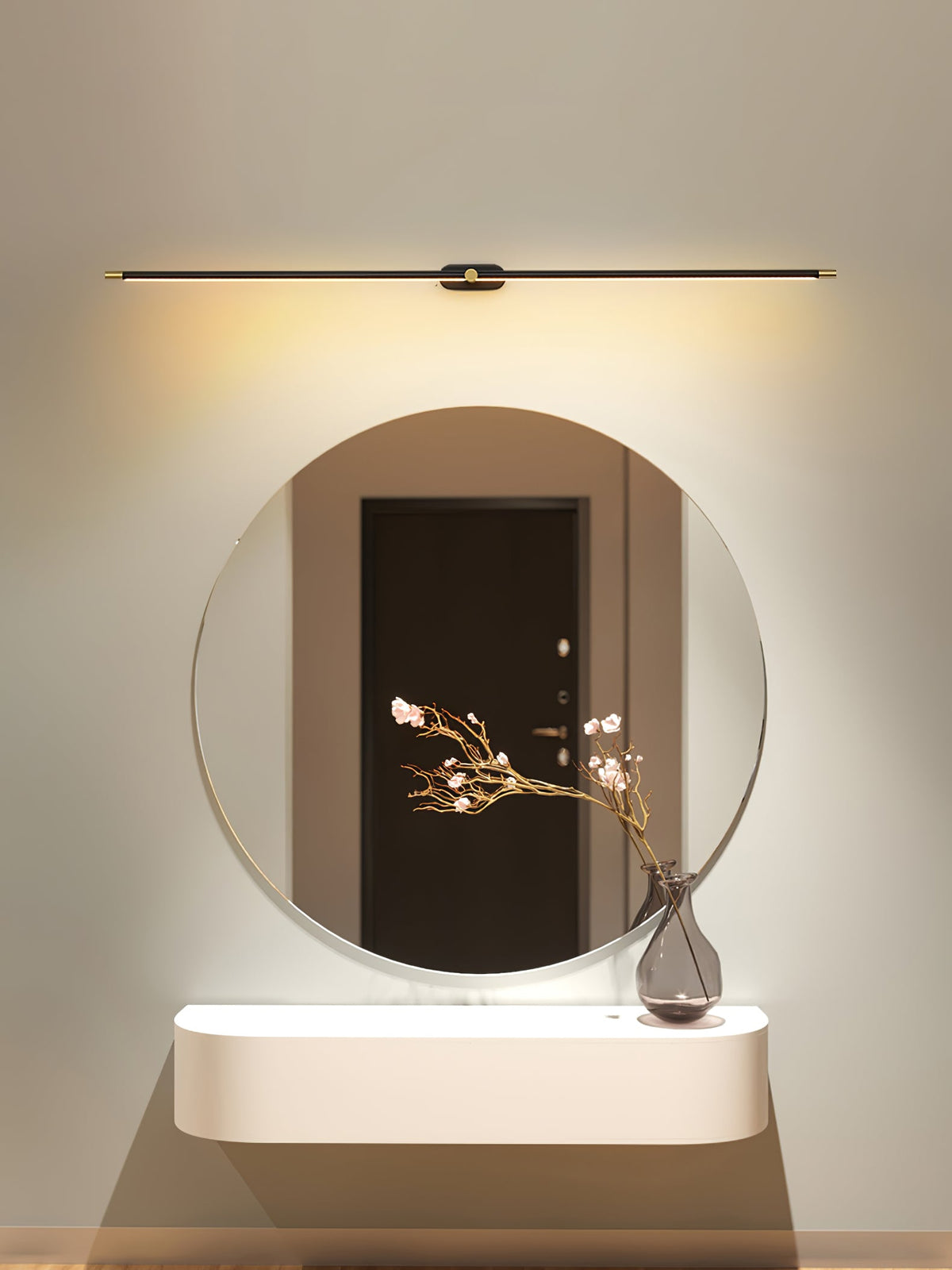 Minimalist Linear Rechargeable Wall Lamp