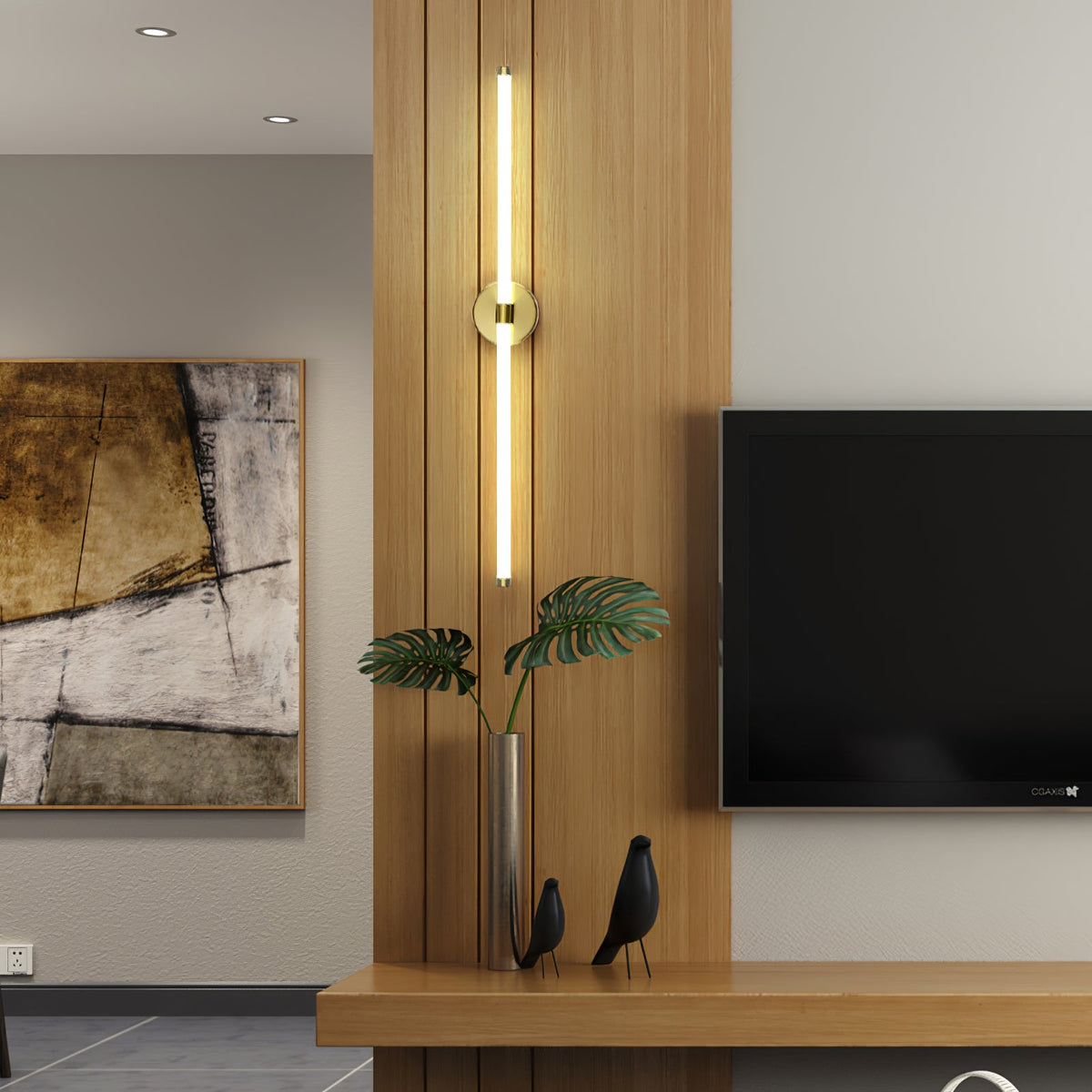 Minimalist Vertical Wall Sconce