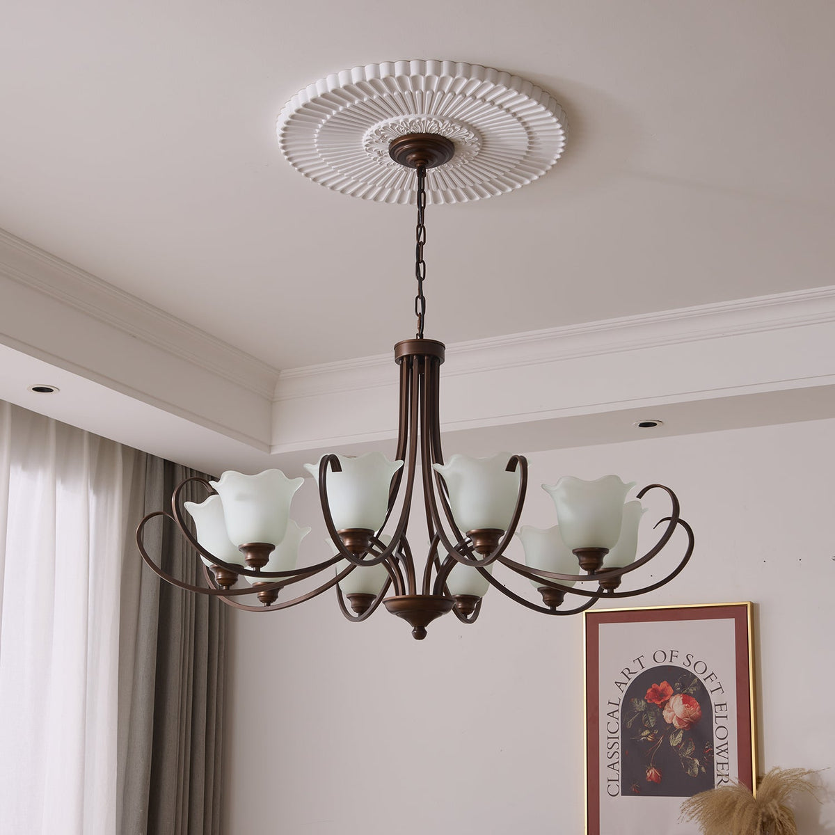 Mireille Floral Chandelier