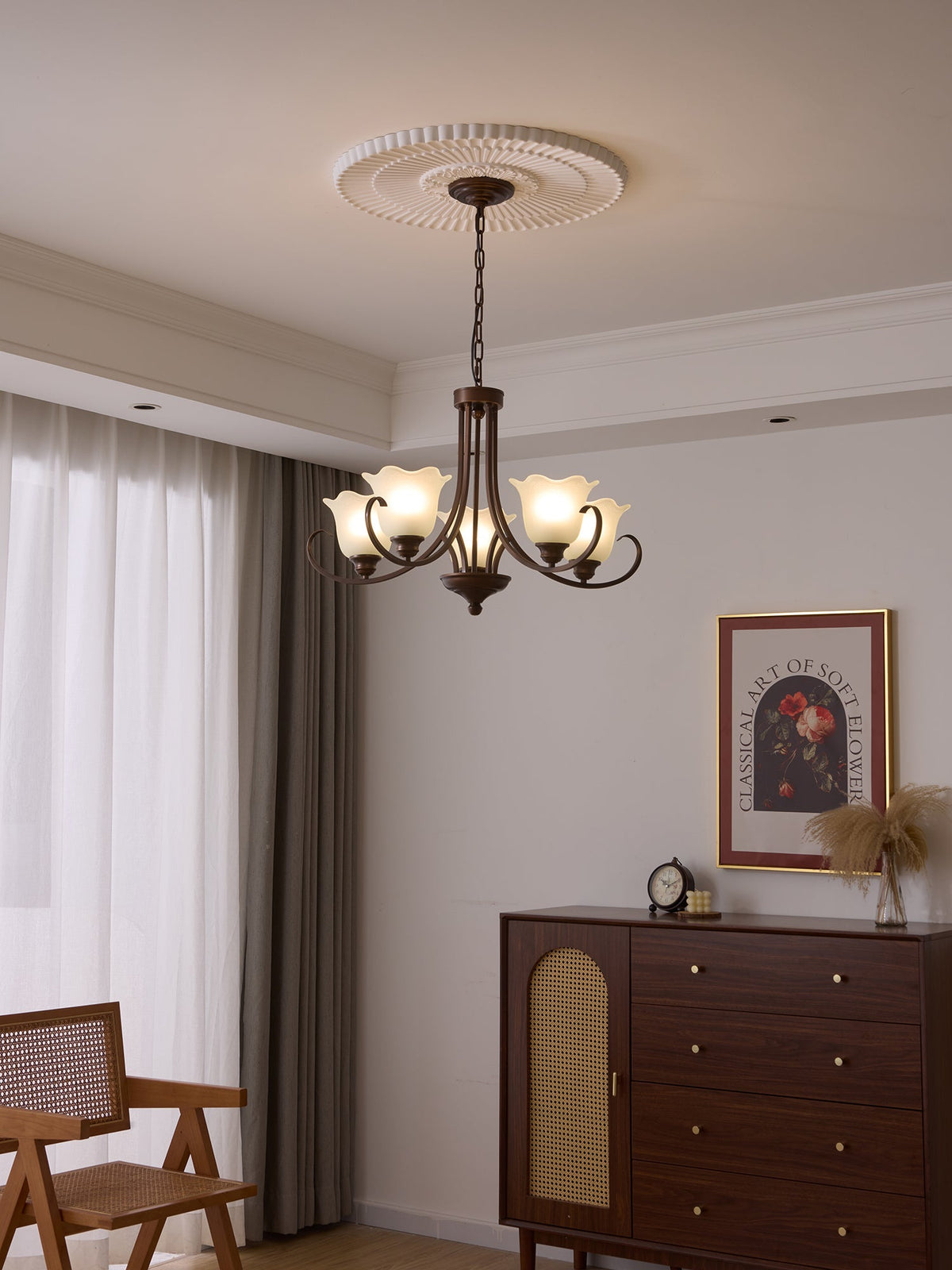 Mireille Floral Chandelier