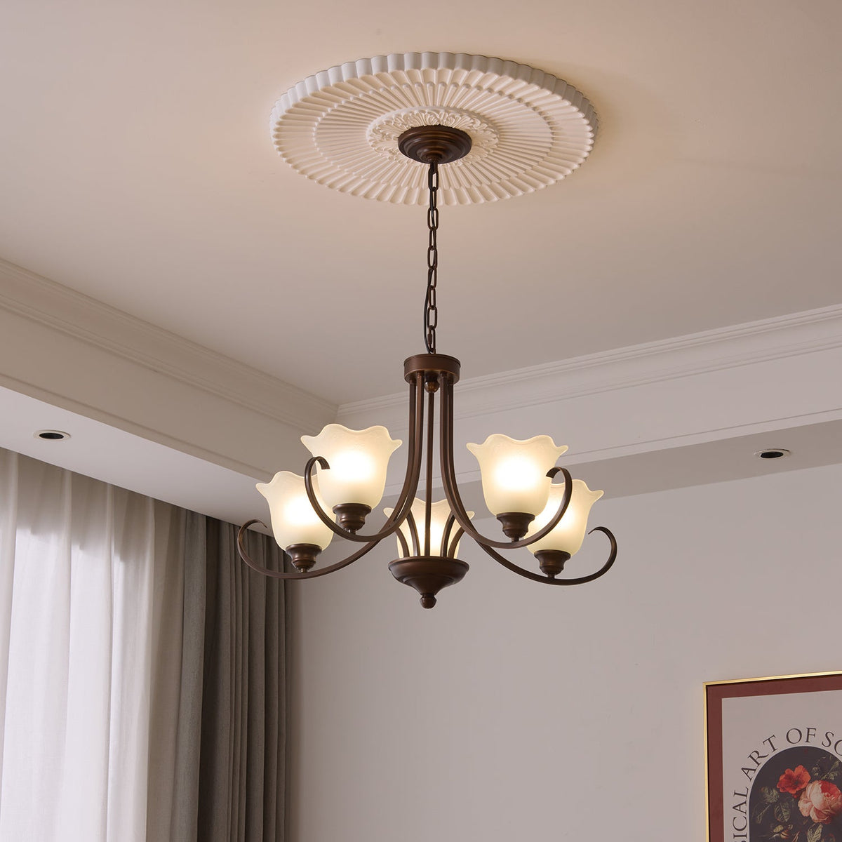 Mireille Floral Chandelier