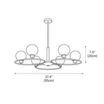 Mitzi Estee Chandelier 37.4"