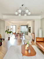 Mitzi Estee Polished Chrome Chandelier