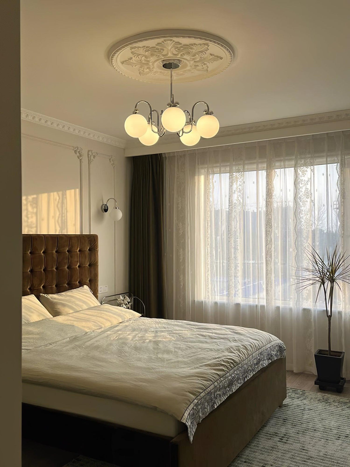 Mitzi Estee Polished Chrome Chandelier