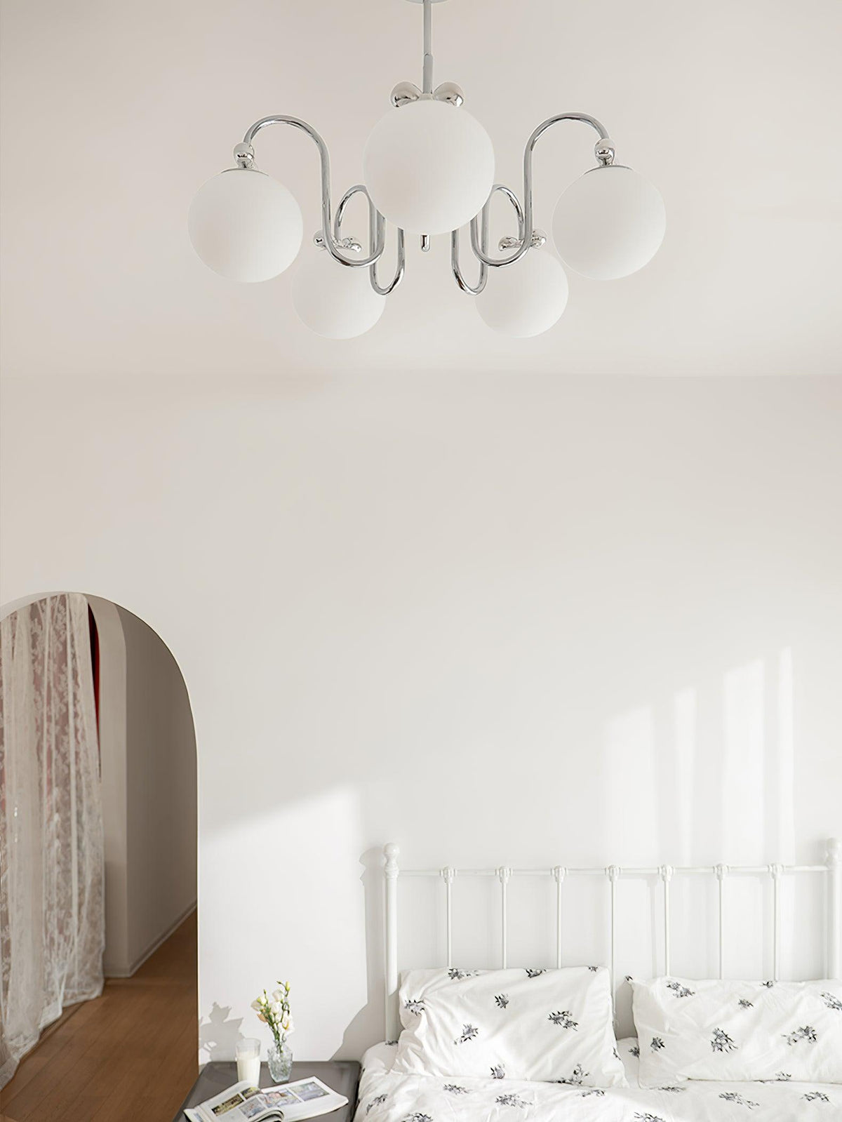 Mitzi Estee Polished Chrome Chandelier