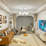 Mitzi Estee Polished Chrome Chandelier