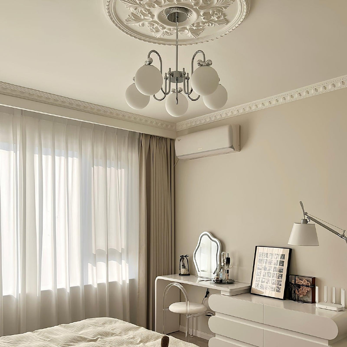 Mitzi Estee Polished Chrome Chandelier