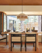 Mixed Woven Pendant Light