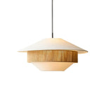 Mixed Woven Pendant Light