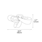 Mocenigo Azure Ceiling Light