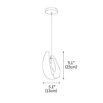 Mocenigo Azure Pendant Light 5.1"